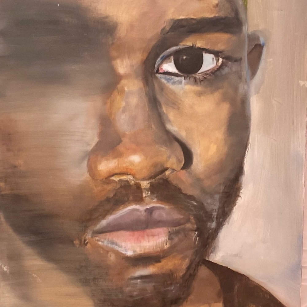 Original Frank Ocean 40x30 canvas painting